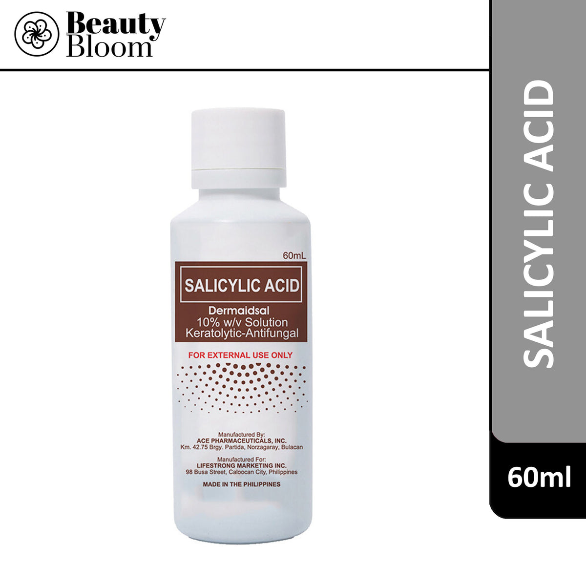 Dermaid Salicylic Acid 10% 60ml
