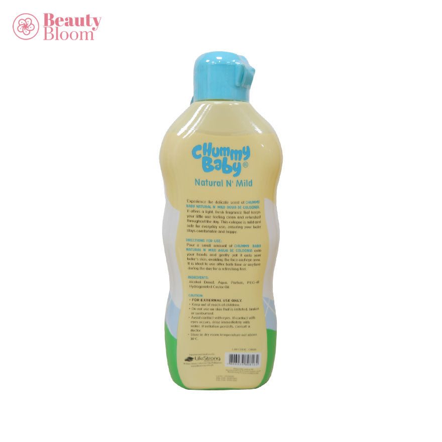 Chummy Baby Natural n' Mild Agua De Colognia 200ml