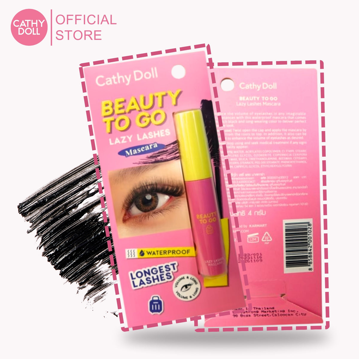 Cathy Doll B2G Lazy Lashes Mascara 4g