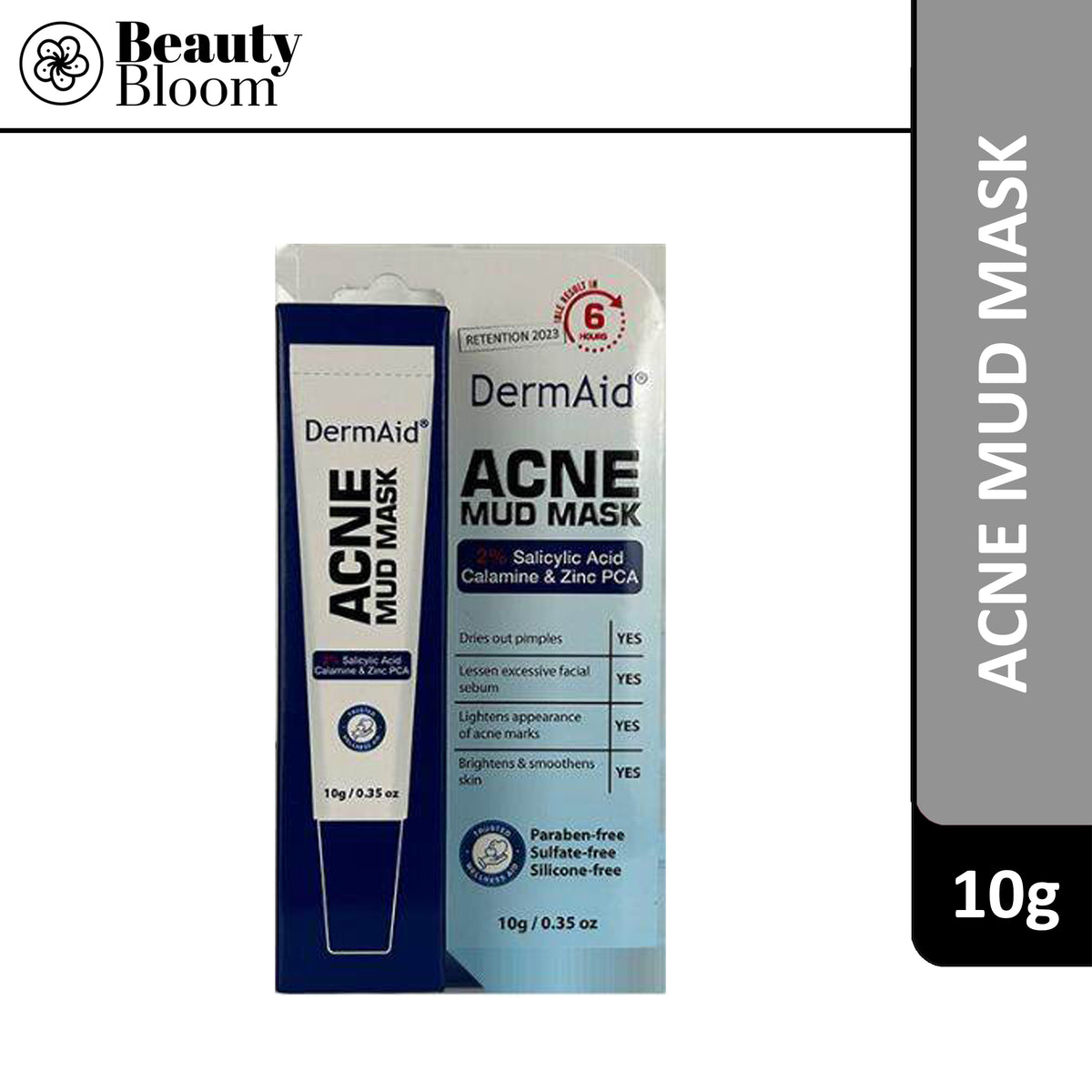 Dermaid Acne Mud Mask - 10g