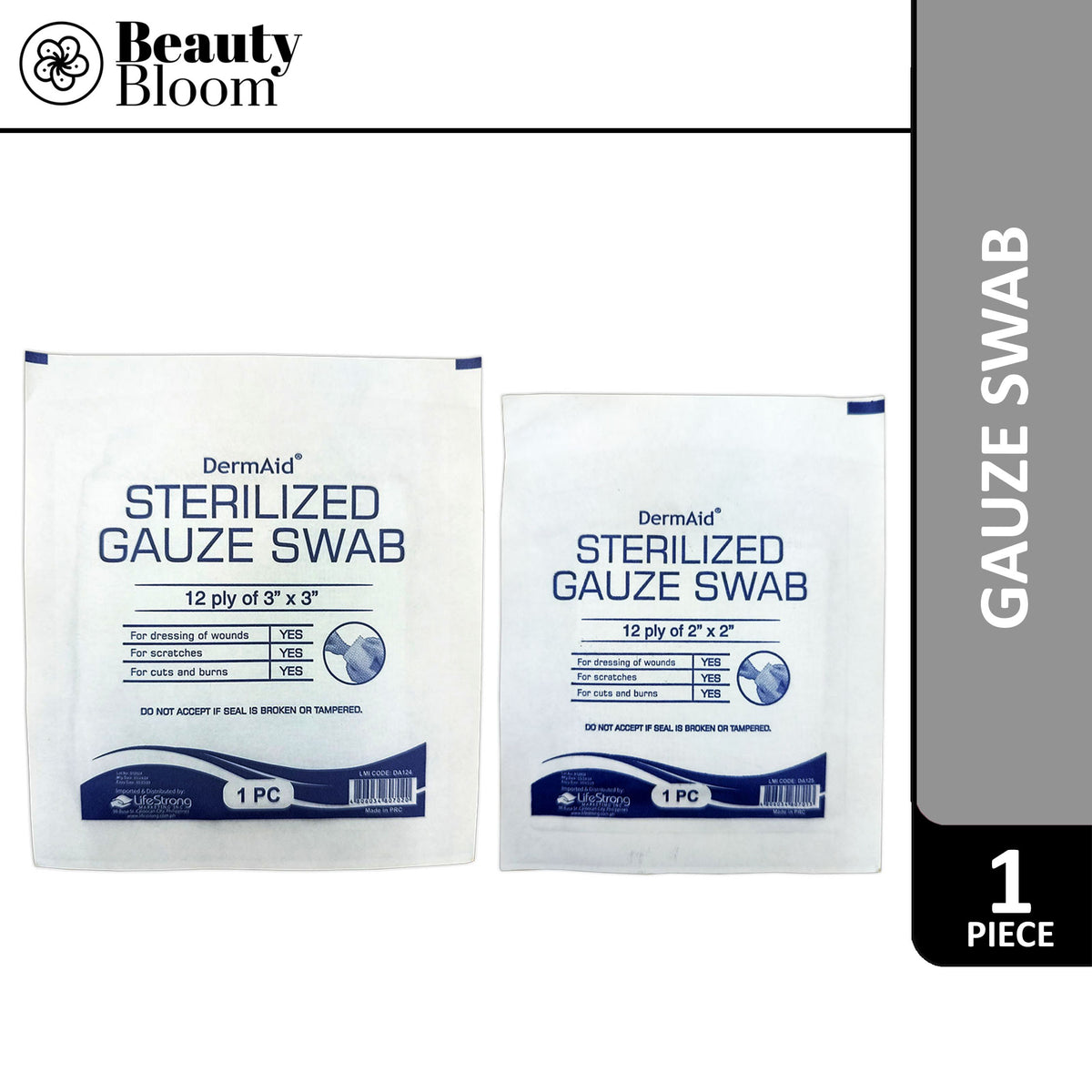 Dermaid Sterilized Gauze Swab