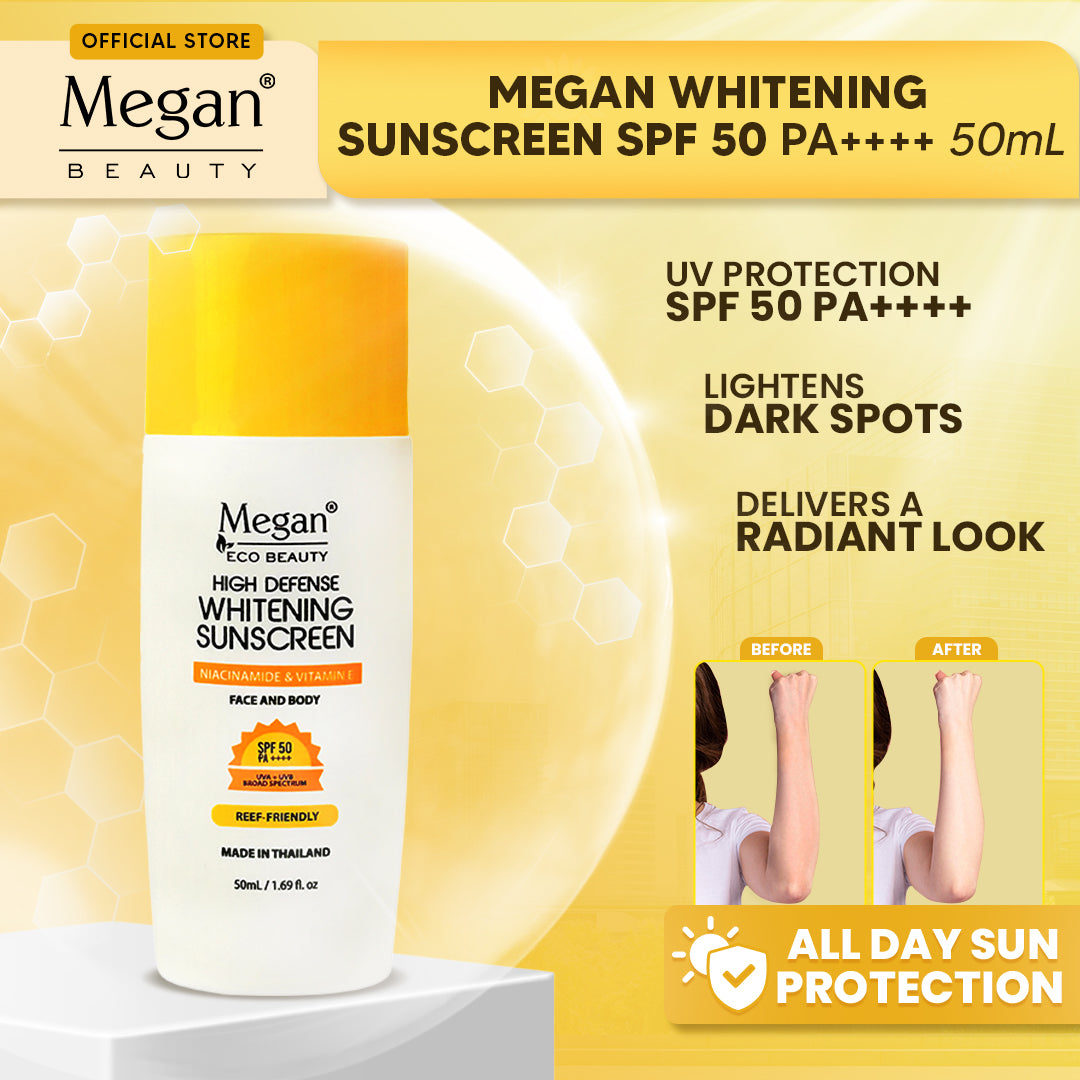 Megan Whitening Sunscreen SPF 50 50ml