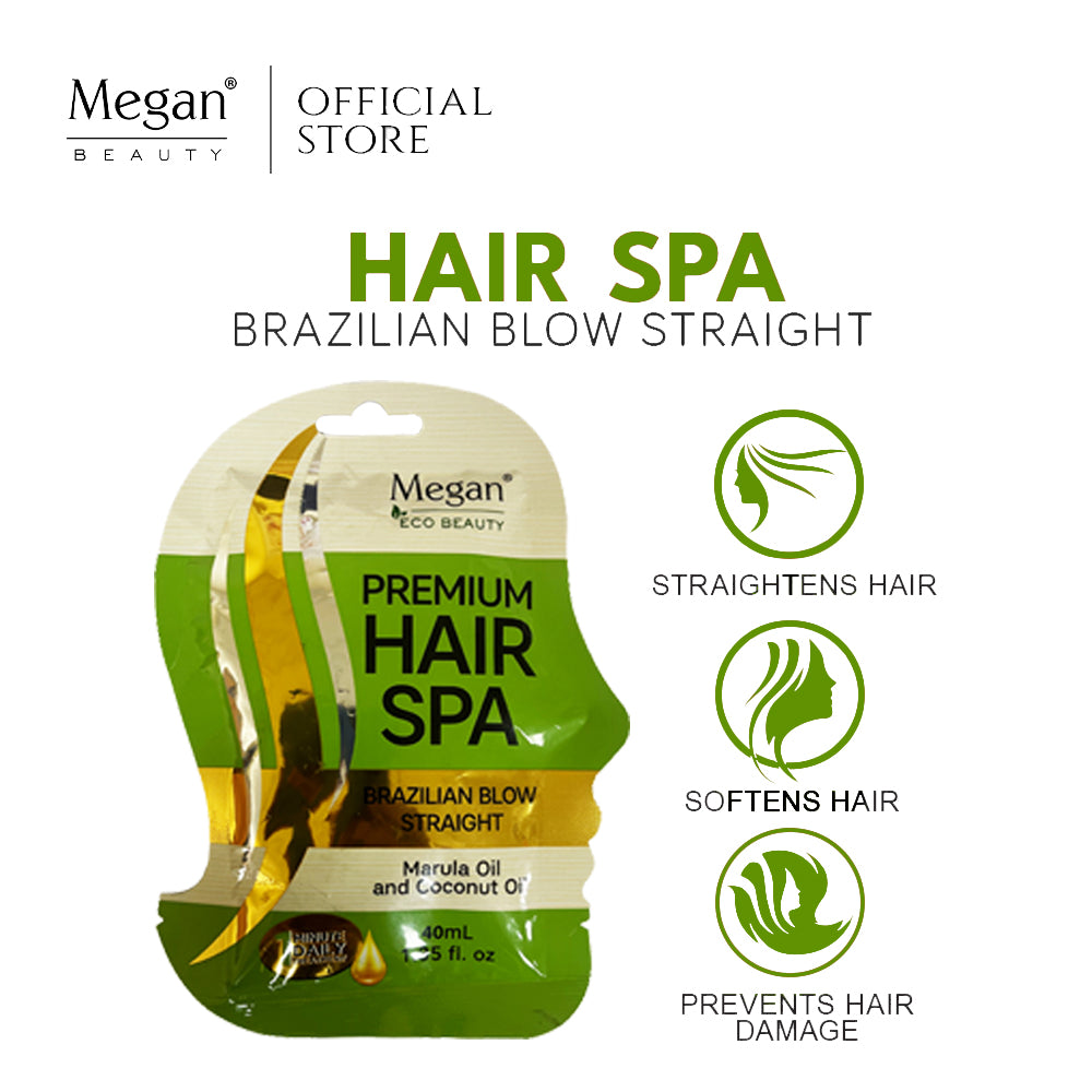 Megan Brazilian Hair Spa with Coconut Milk and Marula Oil 40ml