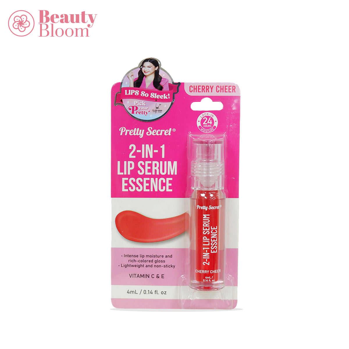 Pretty Secret 2-in-1 Lip Serum Essence 4ml