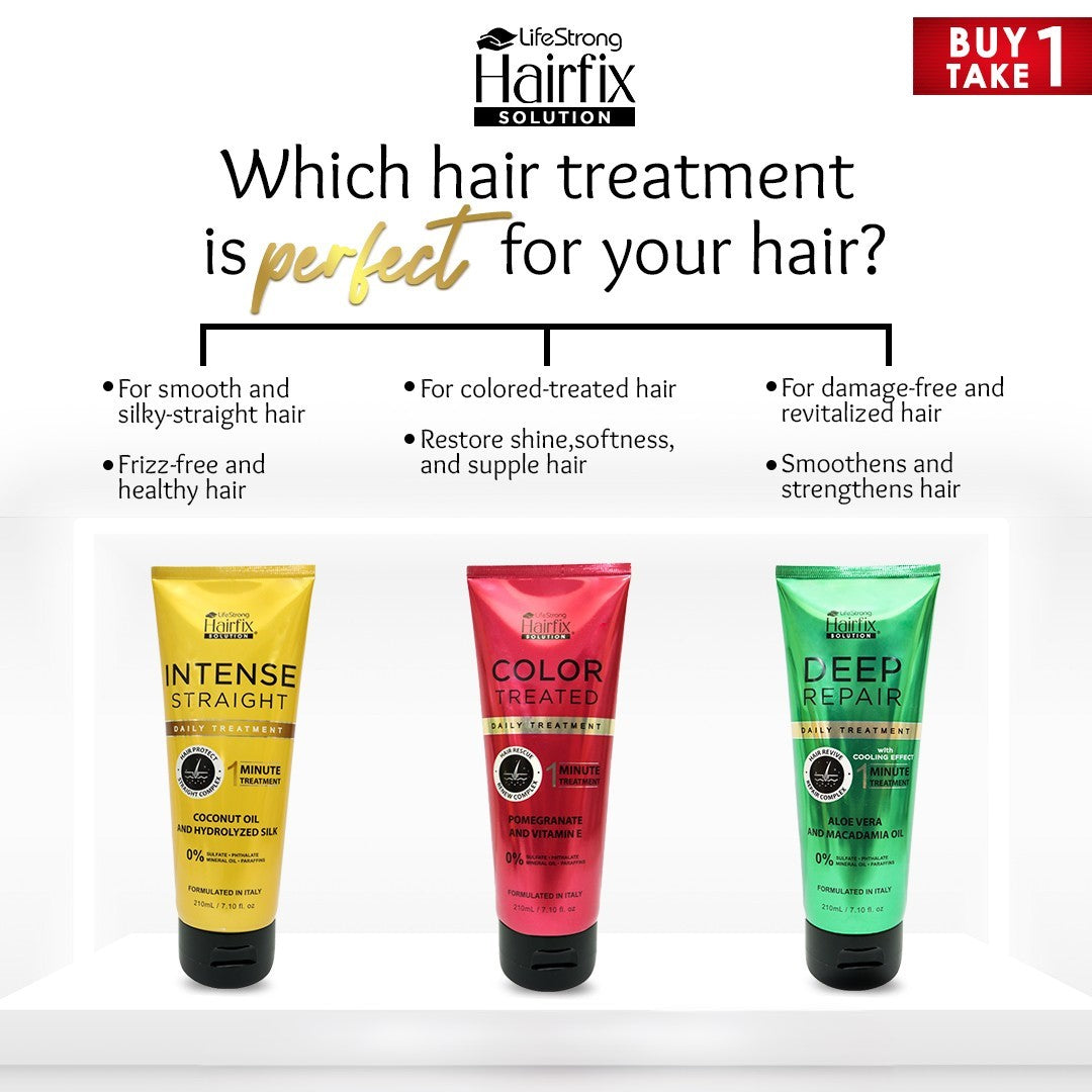 Hairfix Intense Straight Treatment - 210ml But 1 Take 1