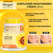 Megan Eco Beauty Poreless White Sunflower Moisturizing Cream 50ml