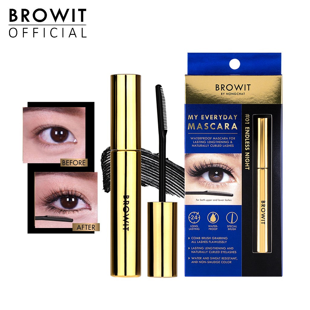 Browit My Everyday Mascara 5.5g - 01 Endless Night