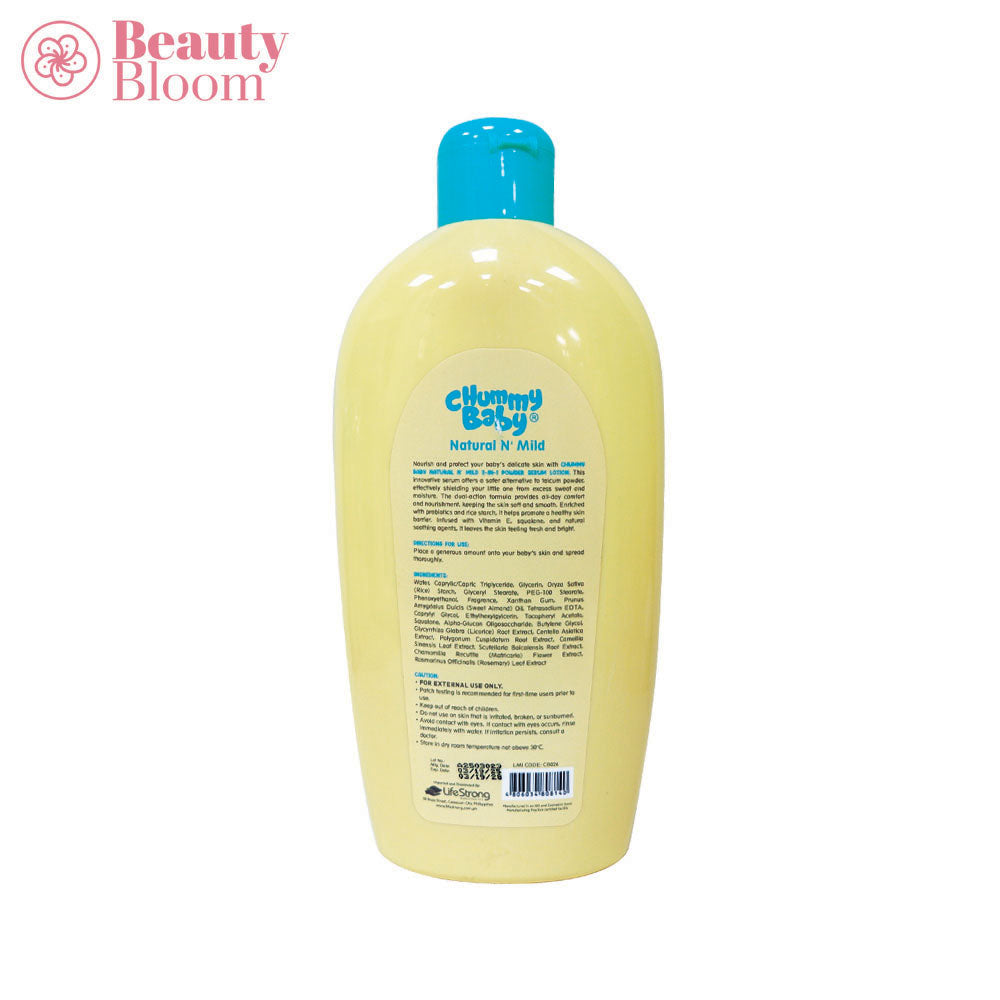 Chummy Baby Natural N' Mild 2-in-1 Powder Serum Lotion 500mL