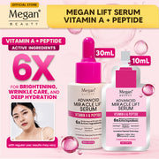 Megan Beauty Advanced Miracle Lift Serum - Vitamin A & Peptide