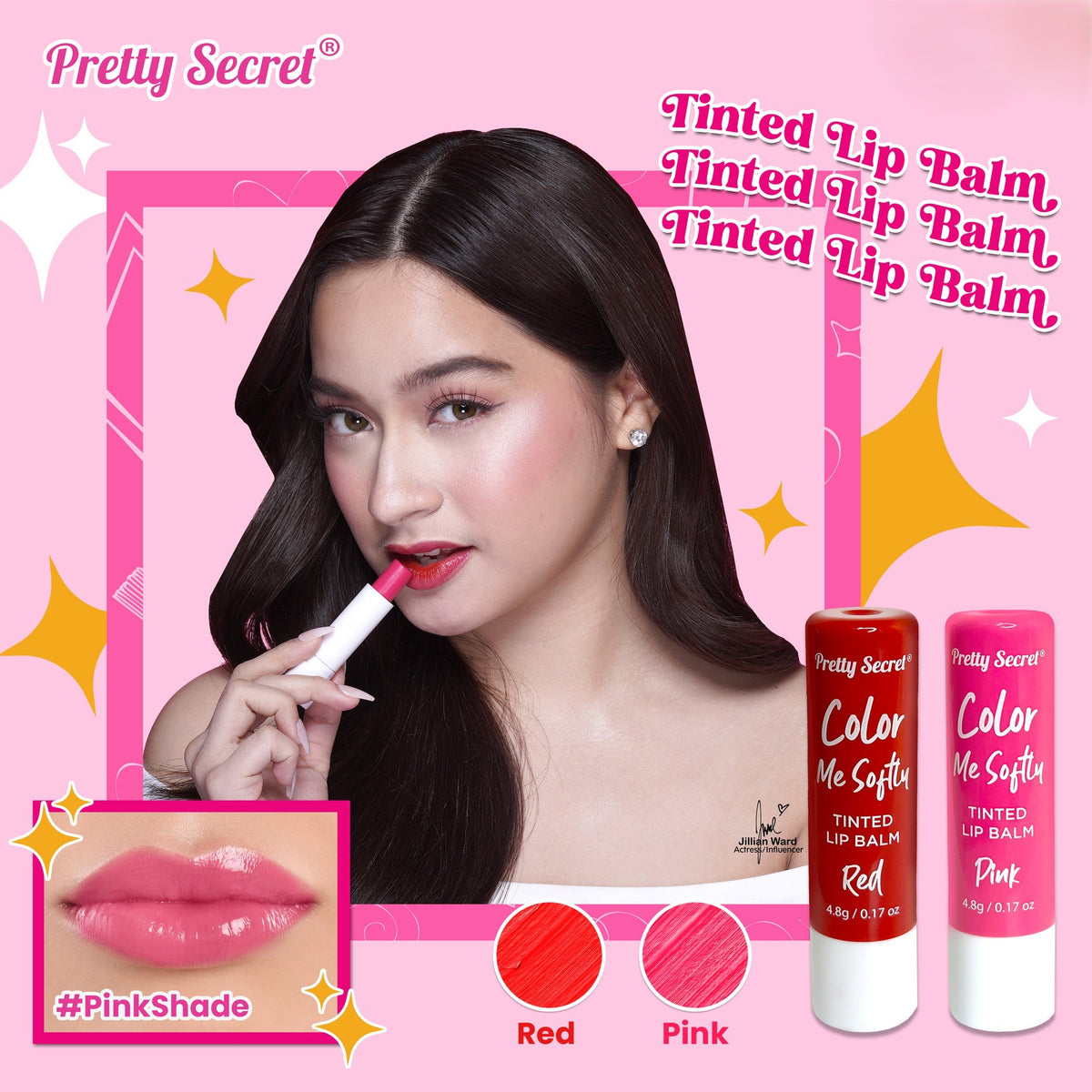 Pretty Secret Lip Balm with Tint - 4.8g