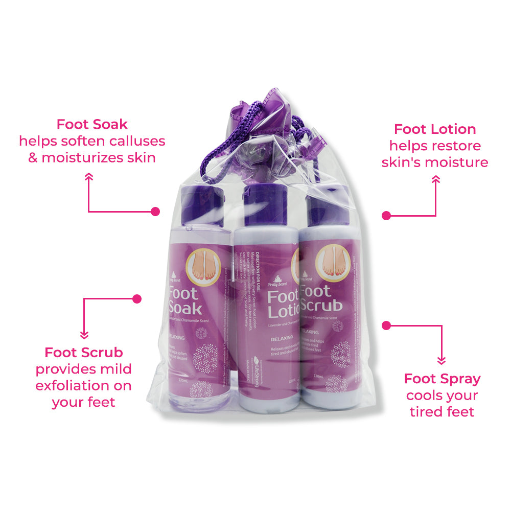 Pretty Secret Foot Pack with Pumice