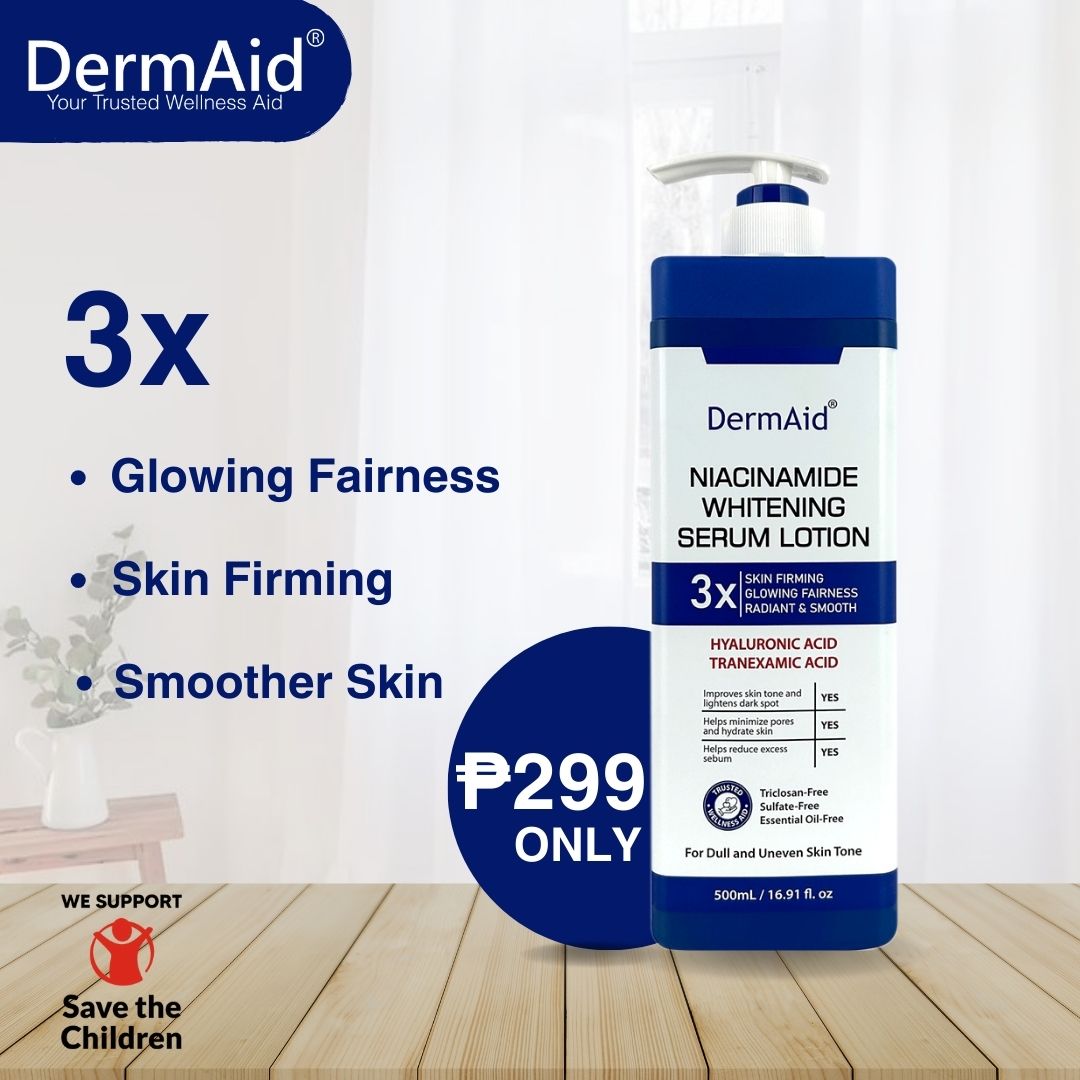 Dermaid Niacinamide Whitening Body Lotion 500ml