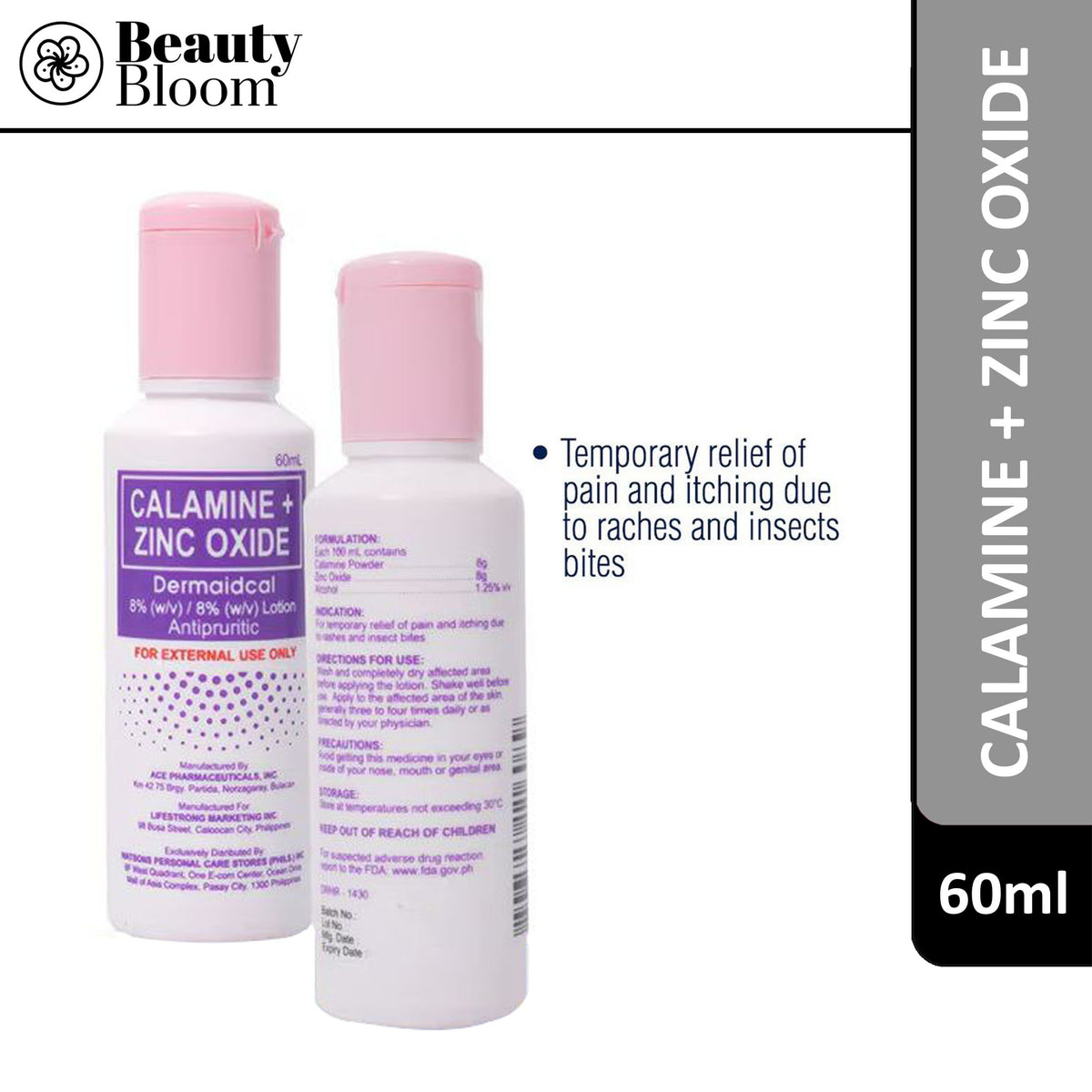 Dermaid Calamine + Zinc Oxide