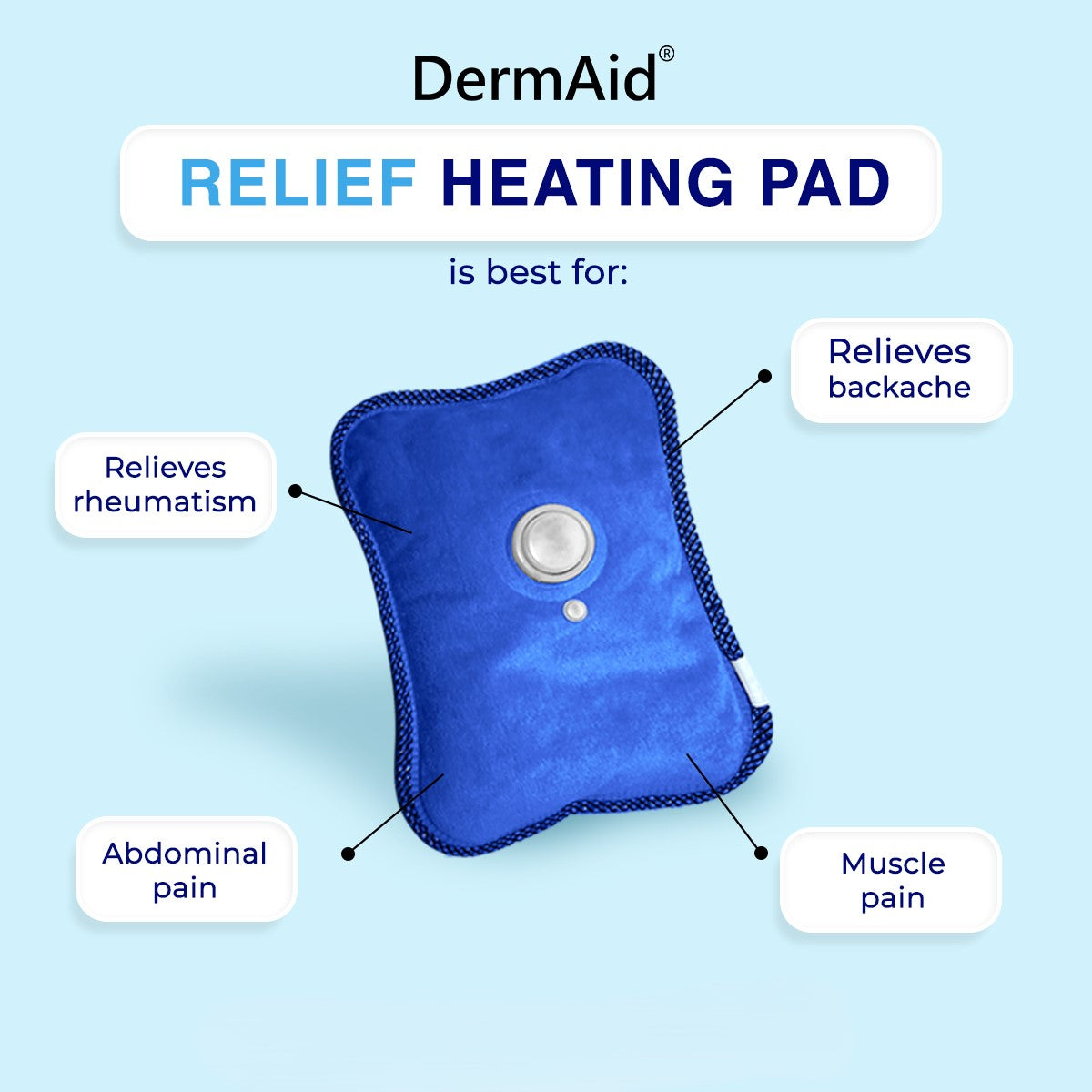 Dermaid Relief Heating Pad 1's