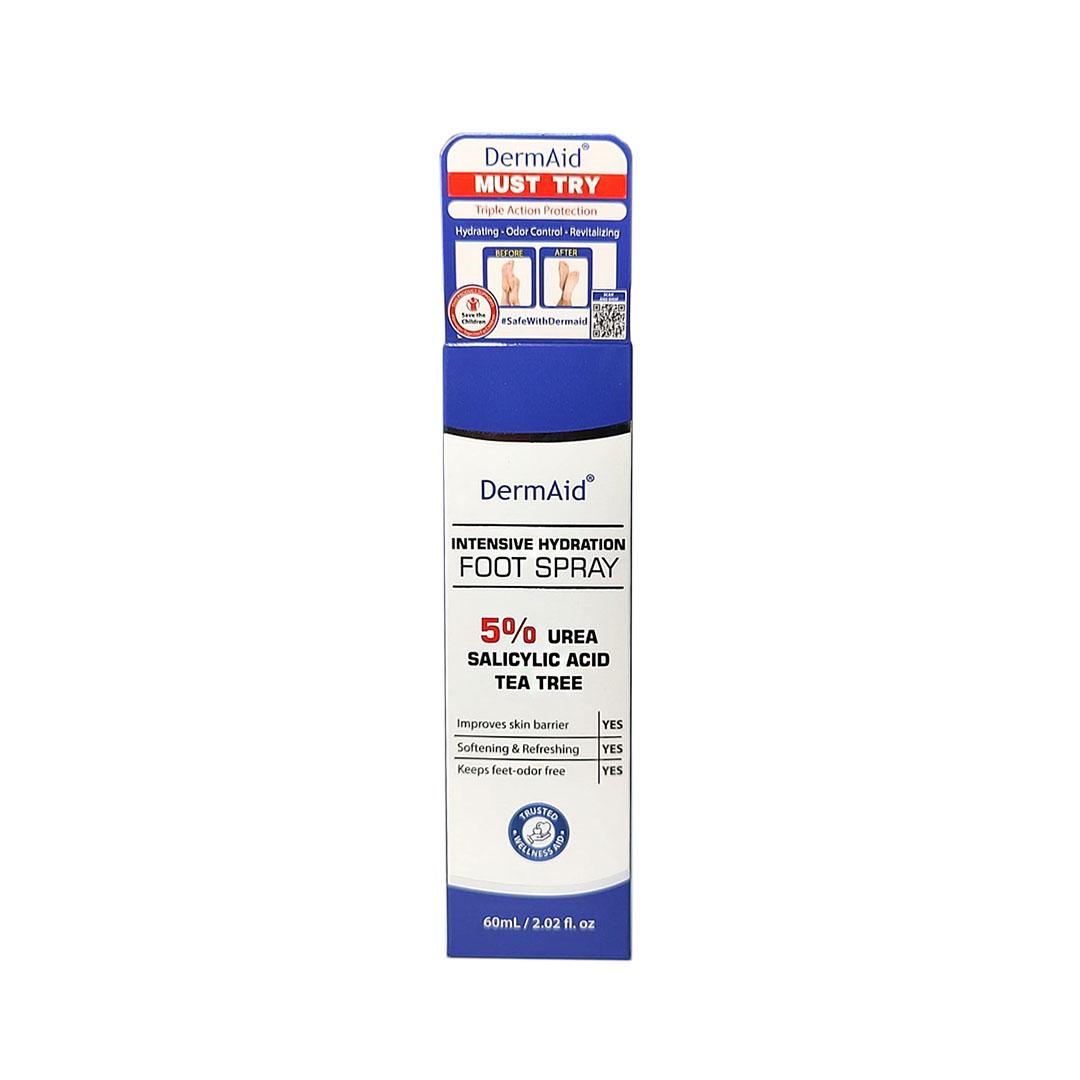 Dermaid Foot Spray 60ml Salicylic Acid & Tea Tree