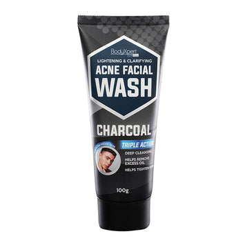 BodyXpert for Men Acne Facial Wash Charcoal 100grms