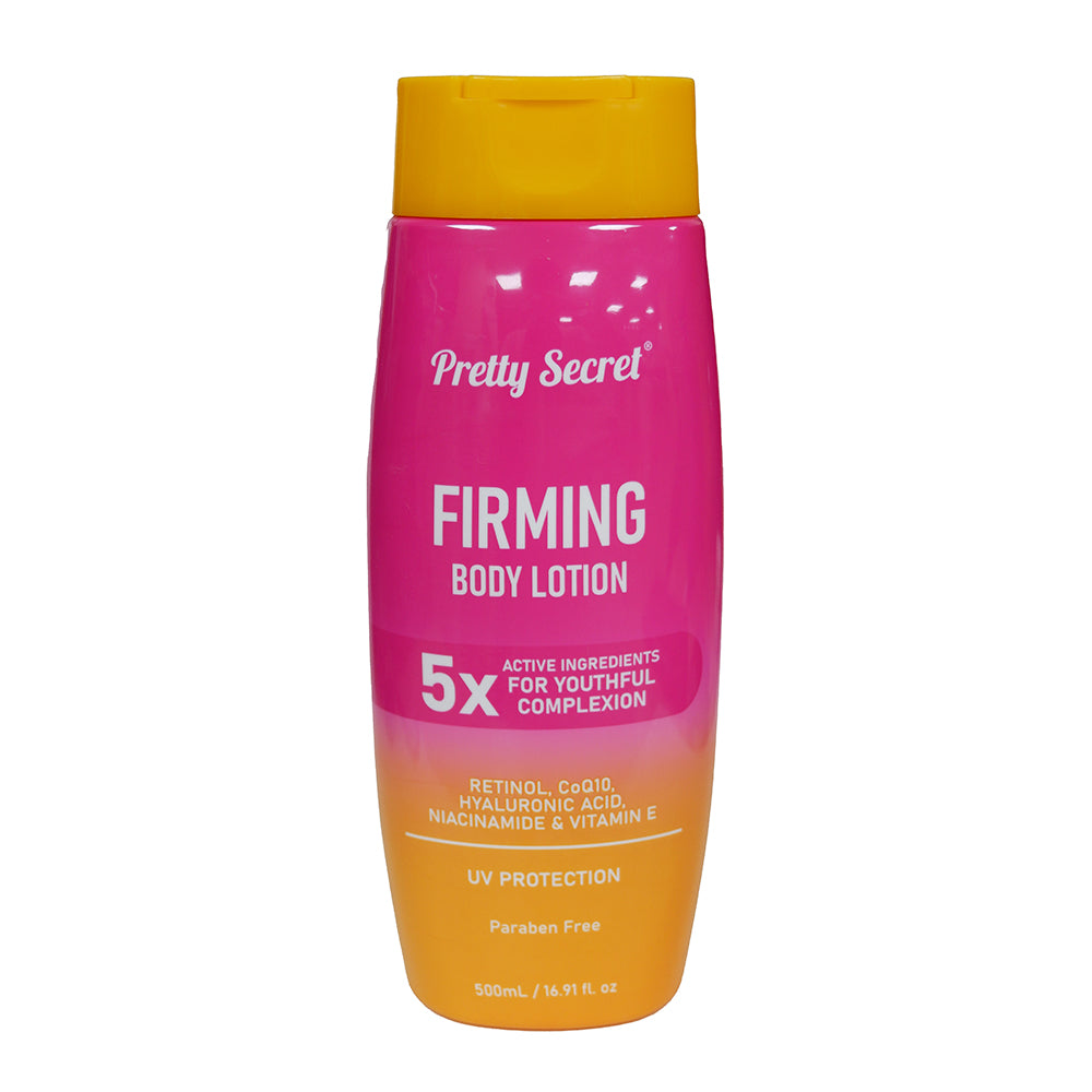 Pretty Secret Revitalizing Body Lotion and Firming Body Lotion 500ml