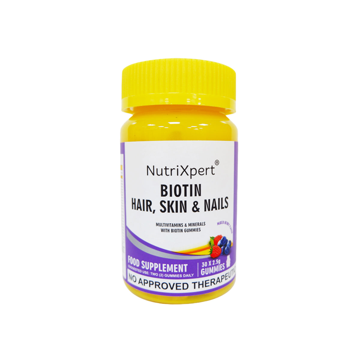 NutriXpert Biotin Hair, Skin & Nails Gummies 30's