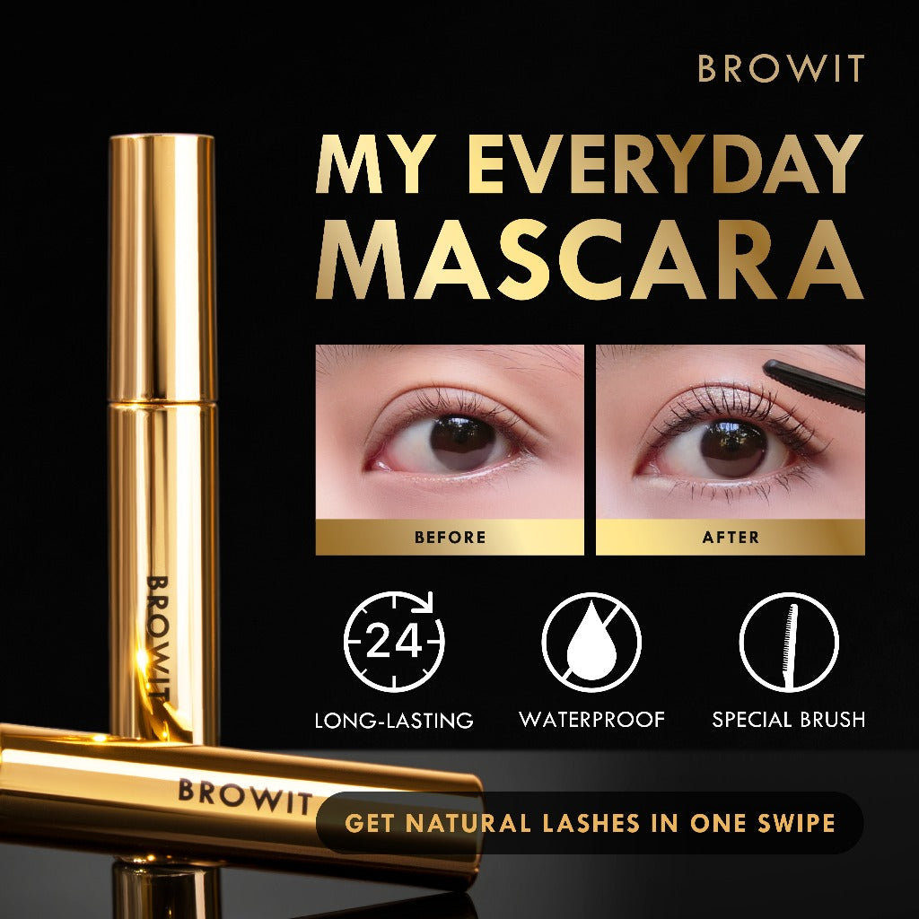 Browit My Everyday Mascara 5.5g - 01 Endless Night