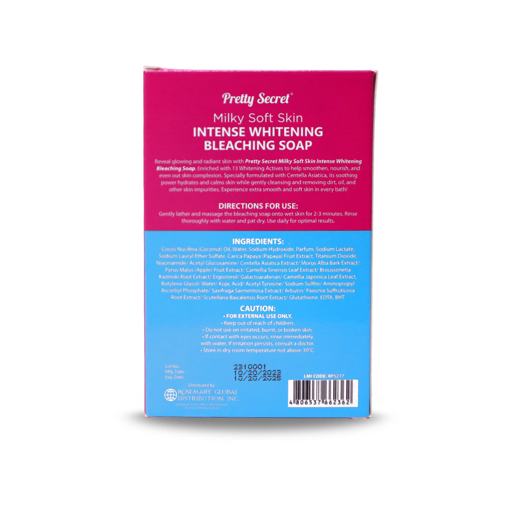 Pretty Secret Intense Whitening Bleaching Soap 100g