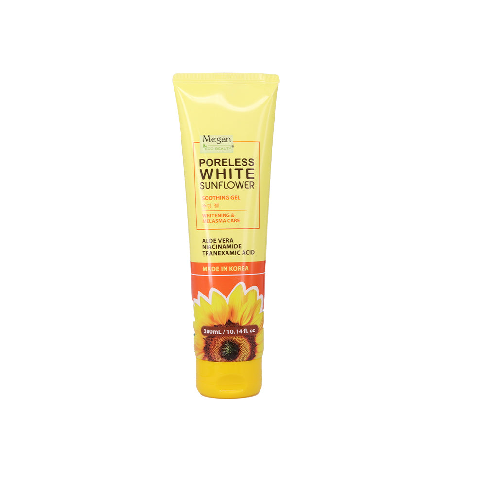 Megan Eco Beauty Poreless White Sunflower Soothing Gel 300ml