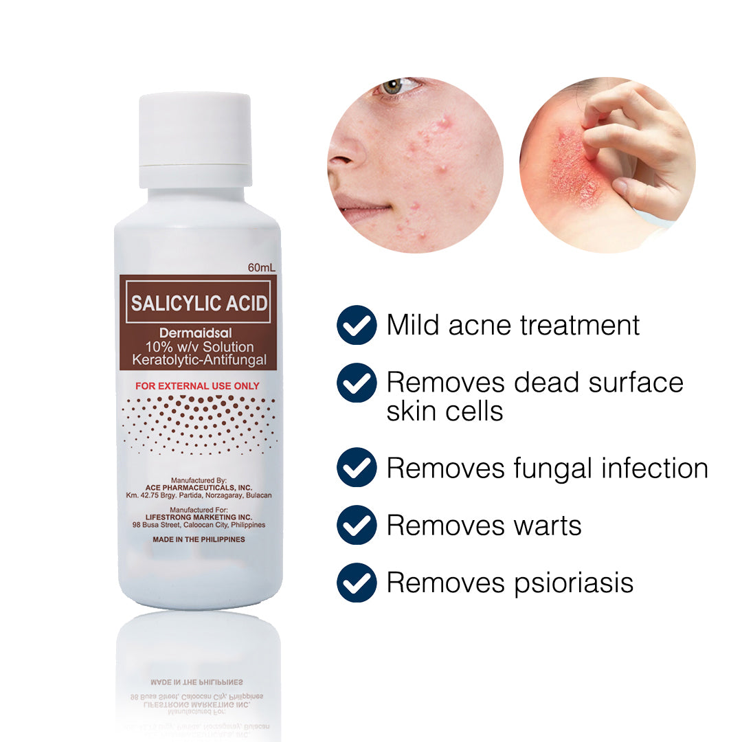 Dermaid Salicylic Acid 10% 60ml