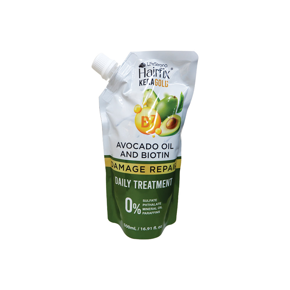 Hairfix Keragold Repair Damage Treatment - Avocado & Biotin