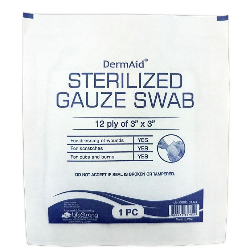 Dermaid Sterilized Gauze Swab