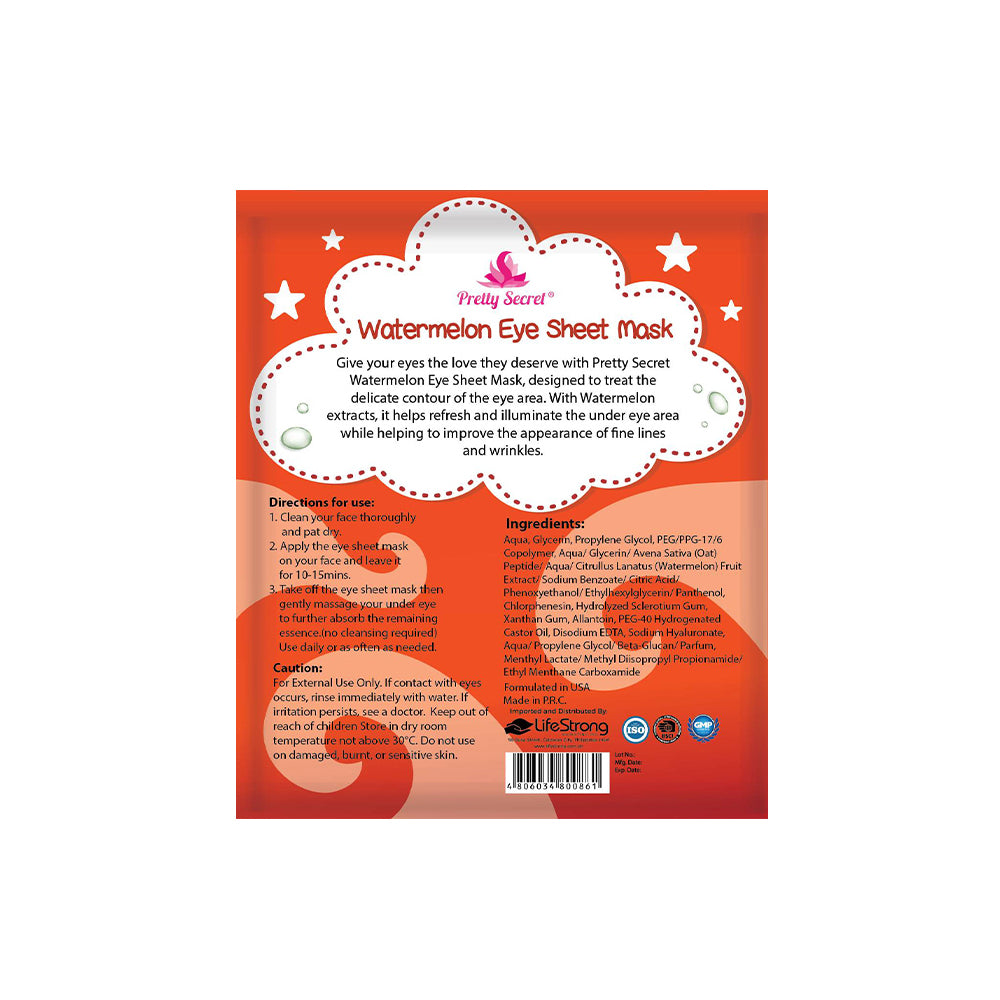 Pretty Secret Eye Sheet Mask - 1pair