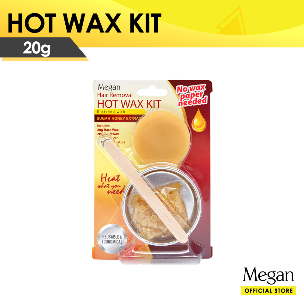 Megan Sugar Honey Hot Wax Kit