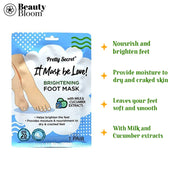 Pretty Secret Brightening Foot Mask