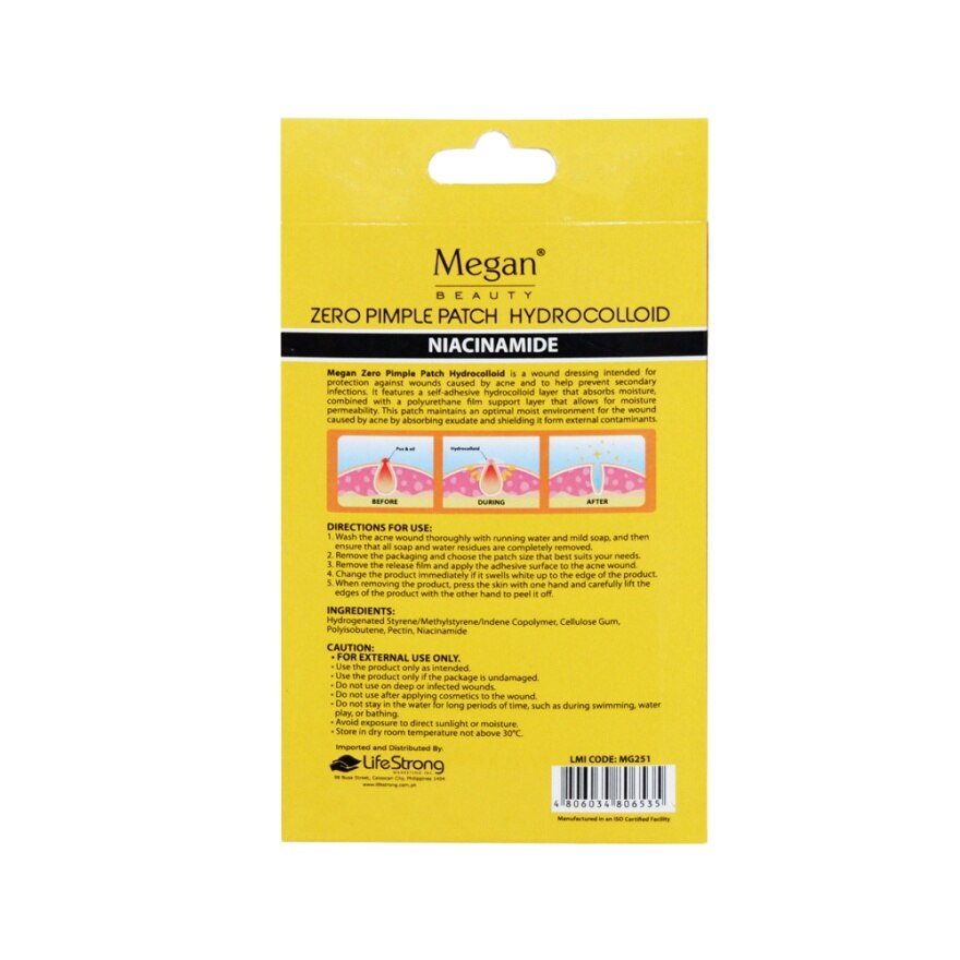 Megan Hydrocolloid Acne Patch 27's