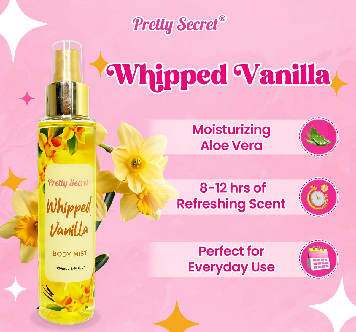 Pretty Secret Body Mist - 120ml