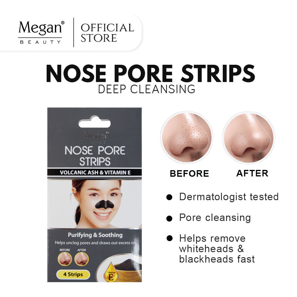 Megan Nose Pore Strips 4s - Volcanic Ash