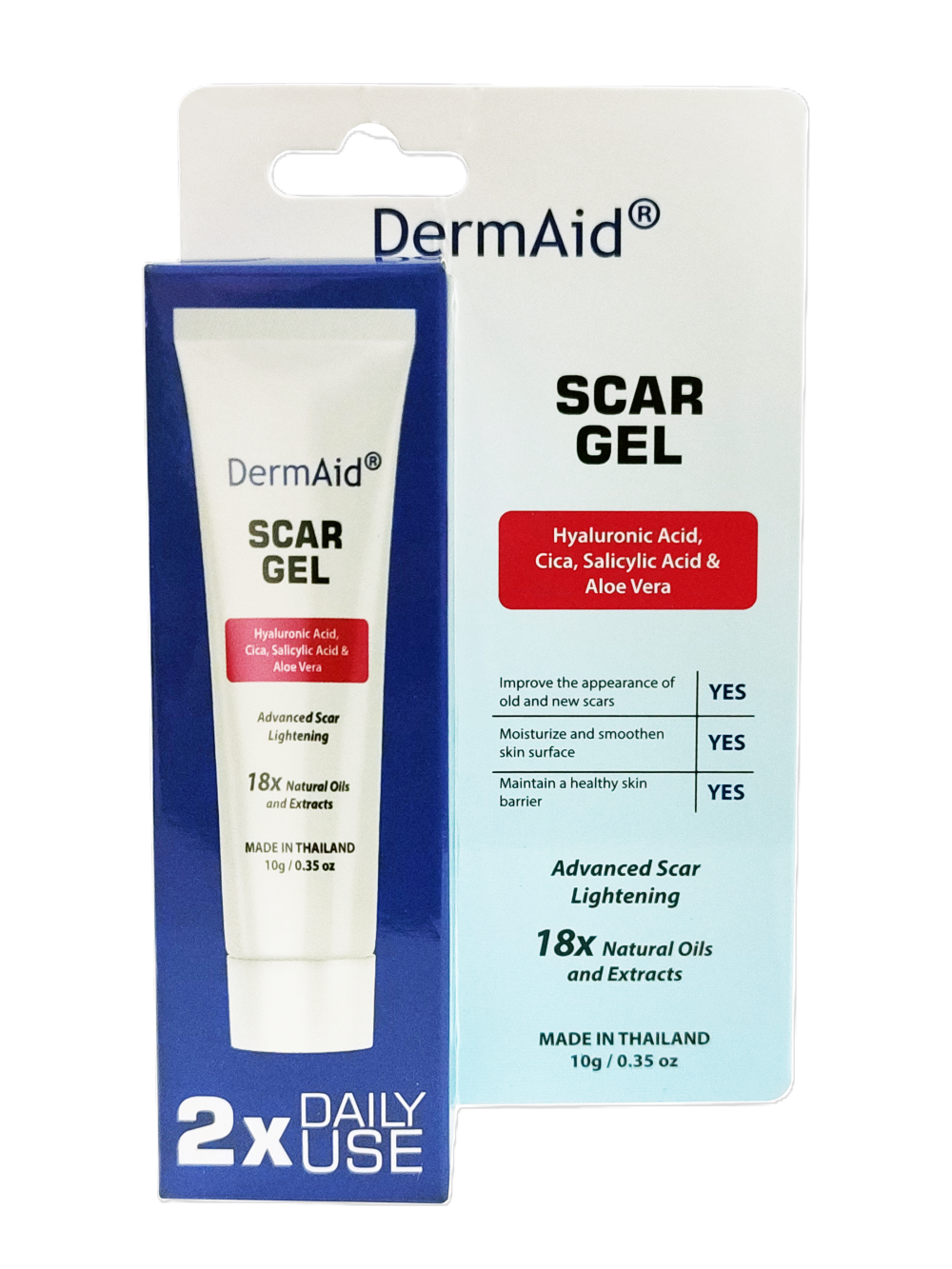 Dermaid Scar Erase Gel Serum 10g