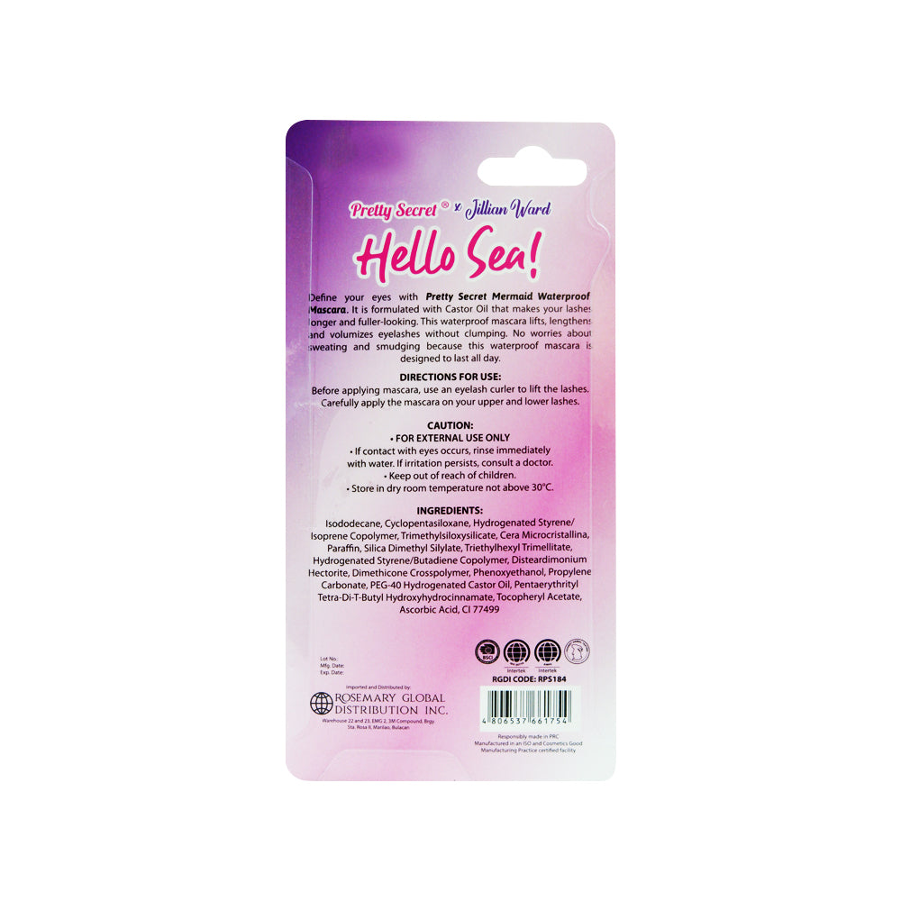 Pretty Secret Mermaid Waterproof Mascara 3.5ml