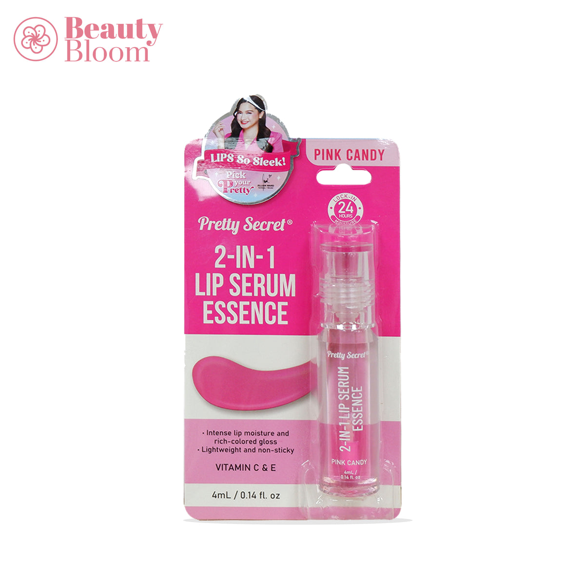 Pretty Secret 2-in-1 Lip Serum Essence 4ml