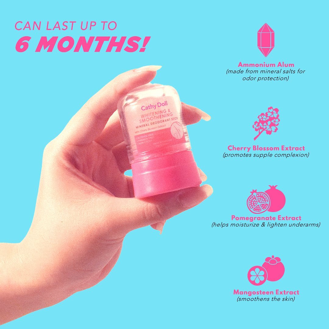 Cathy Doll Whitening & Smoothening Mineral Deodorant Stick 45g