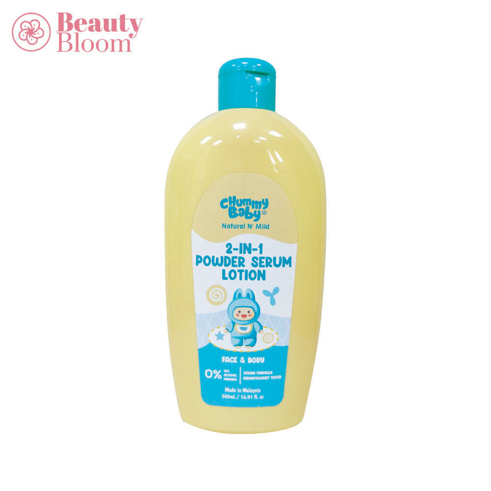 Chummy Baby Natural N' Mild 2-in-1 Powder Serum Lotion 500mL