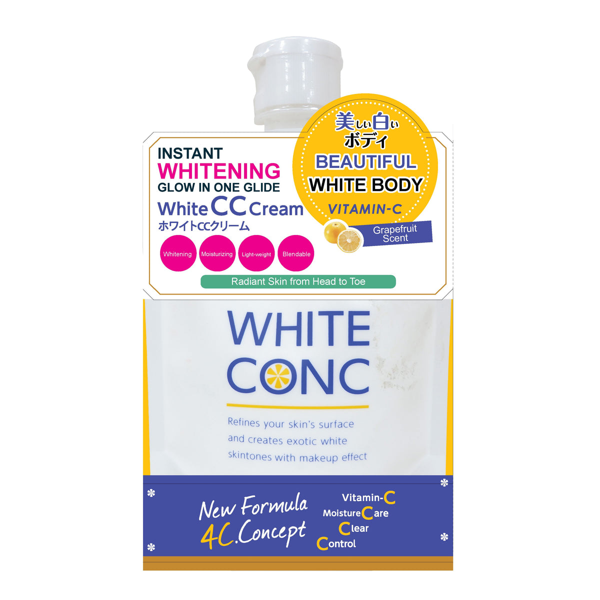 White Conc White CC Cream 200g