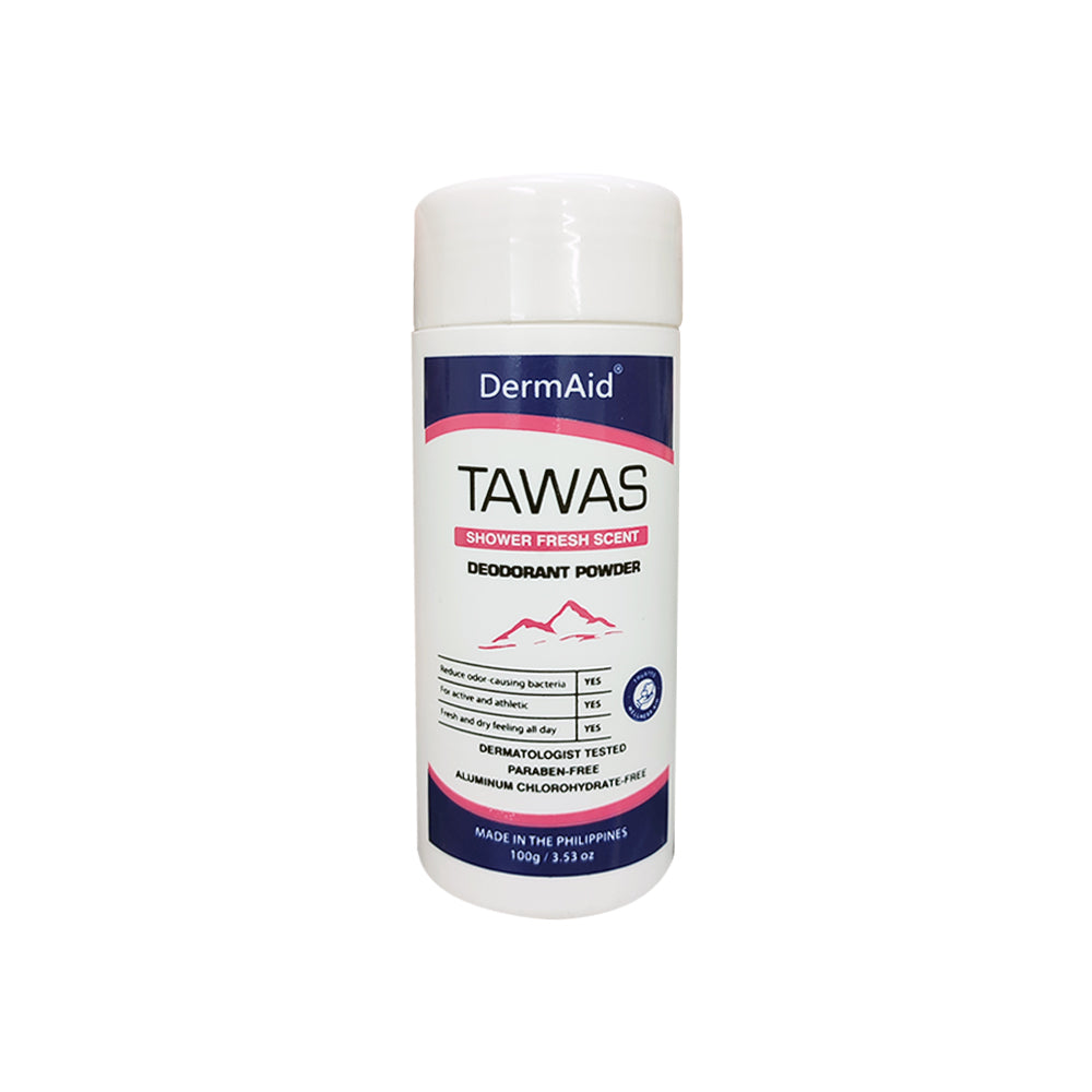 Dermaid Tawas Powder 100g - Shower Fresh