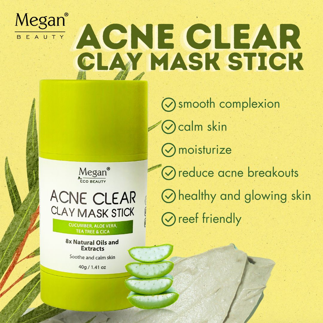 Megan Acne Care Clay Mask Stick 40g