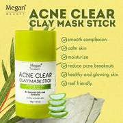 Megan Acne Care Clay Mask Stick 40g