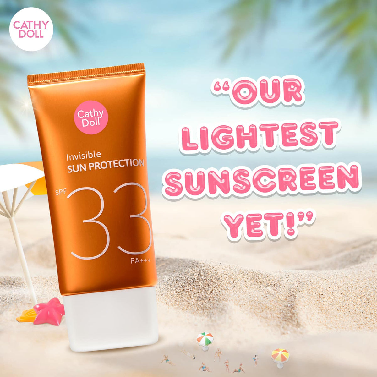 Cathy Doll Invisible Sun Protection SPF33 20ml