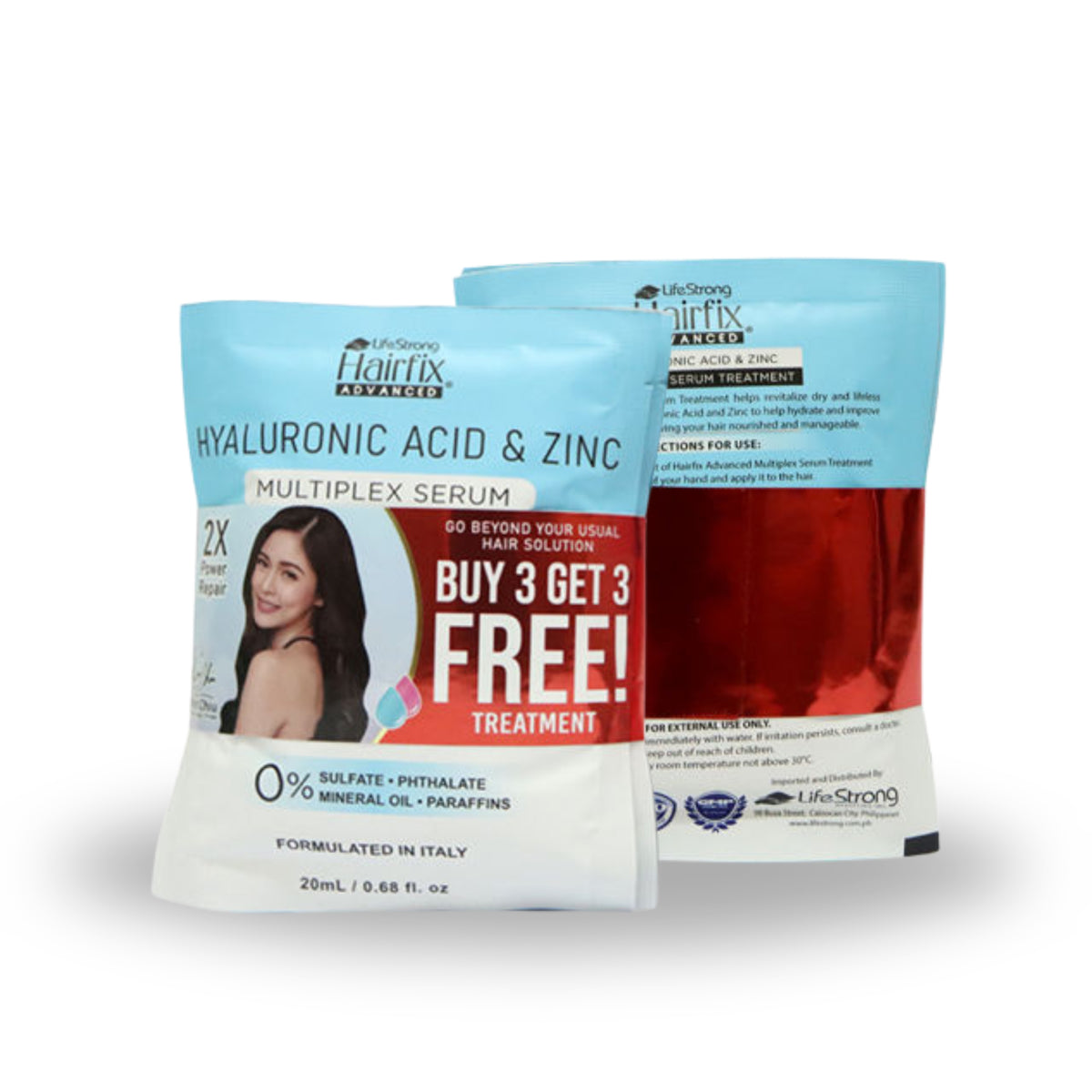 Hairfix Multiplex Serum Treatment - 20ml 3+3