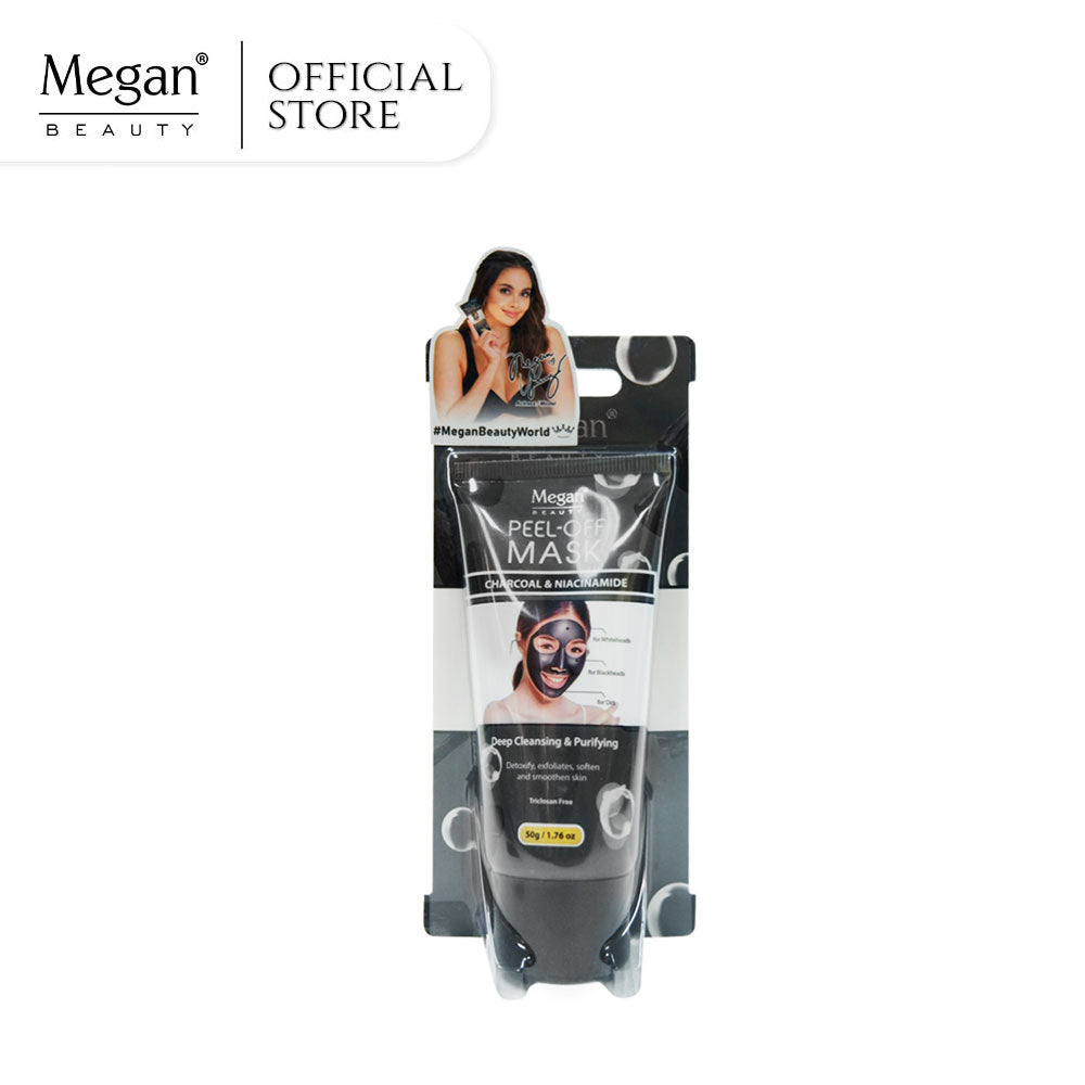 Megan Peel Off Mask - Charcoal & Niacinamide