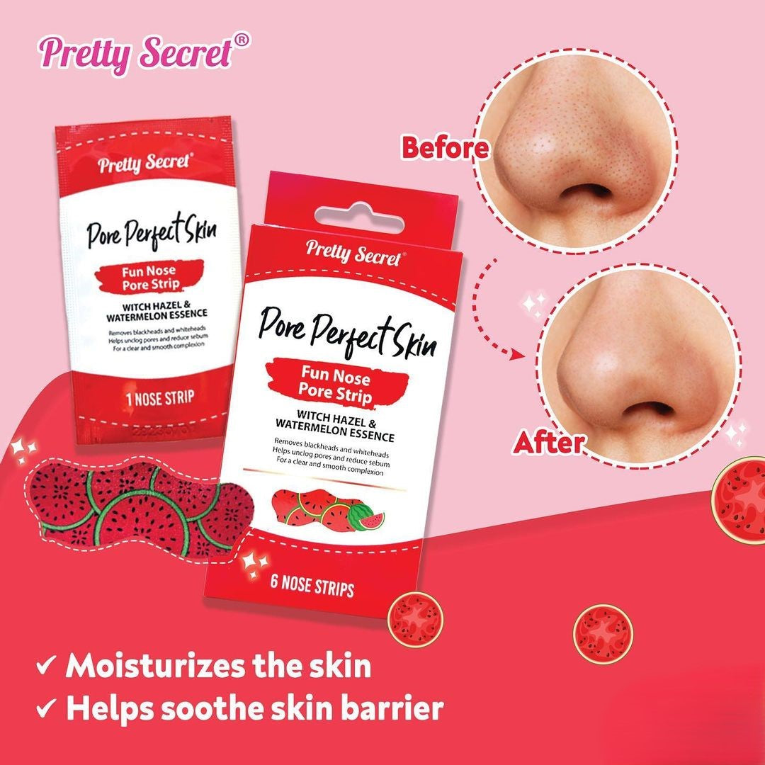 Pretty Secret Fun Nose Pore Strips - 6's