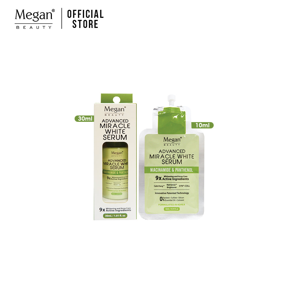 Megan Beauty Advanced Miracle White Serum - Niacinamide & Panthenol