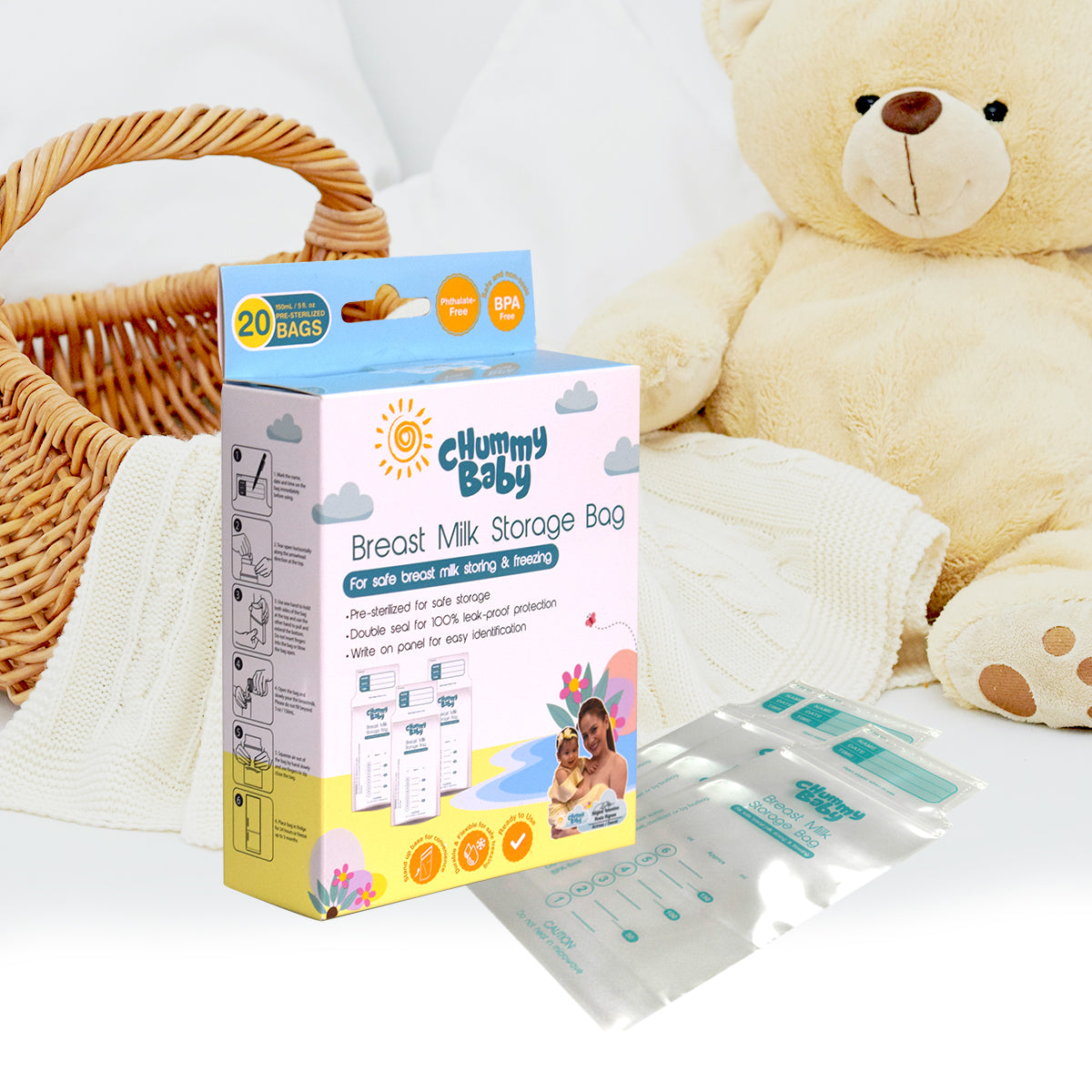 Chummy Baby Breast Milk Storage Bag