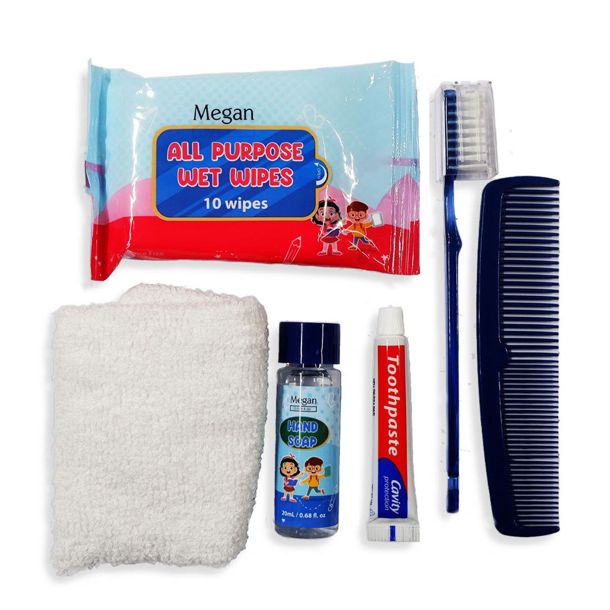 Megan Clean & Go Grooming Kit